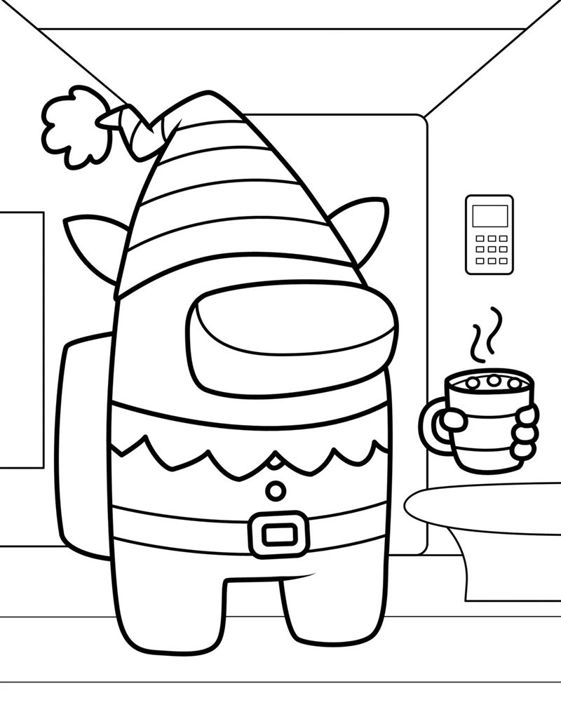 tô màu among us 38