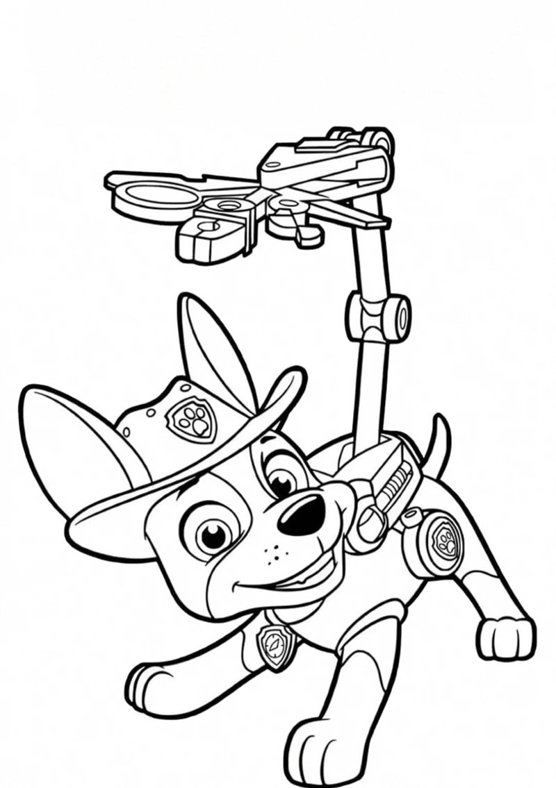 tô màu chó cứu hộ 4