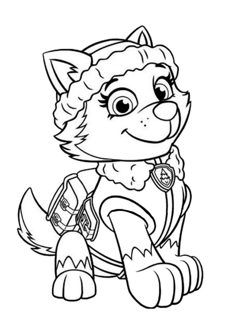 tô màu chó cứu hộ 6