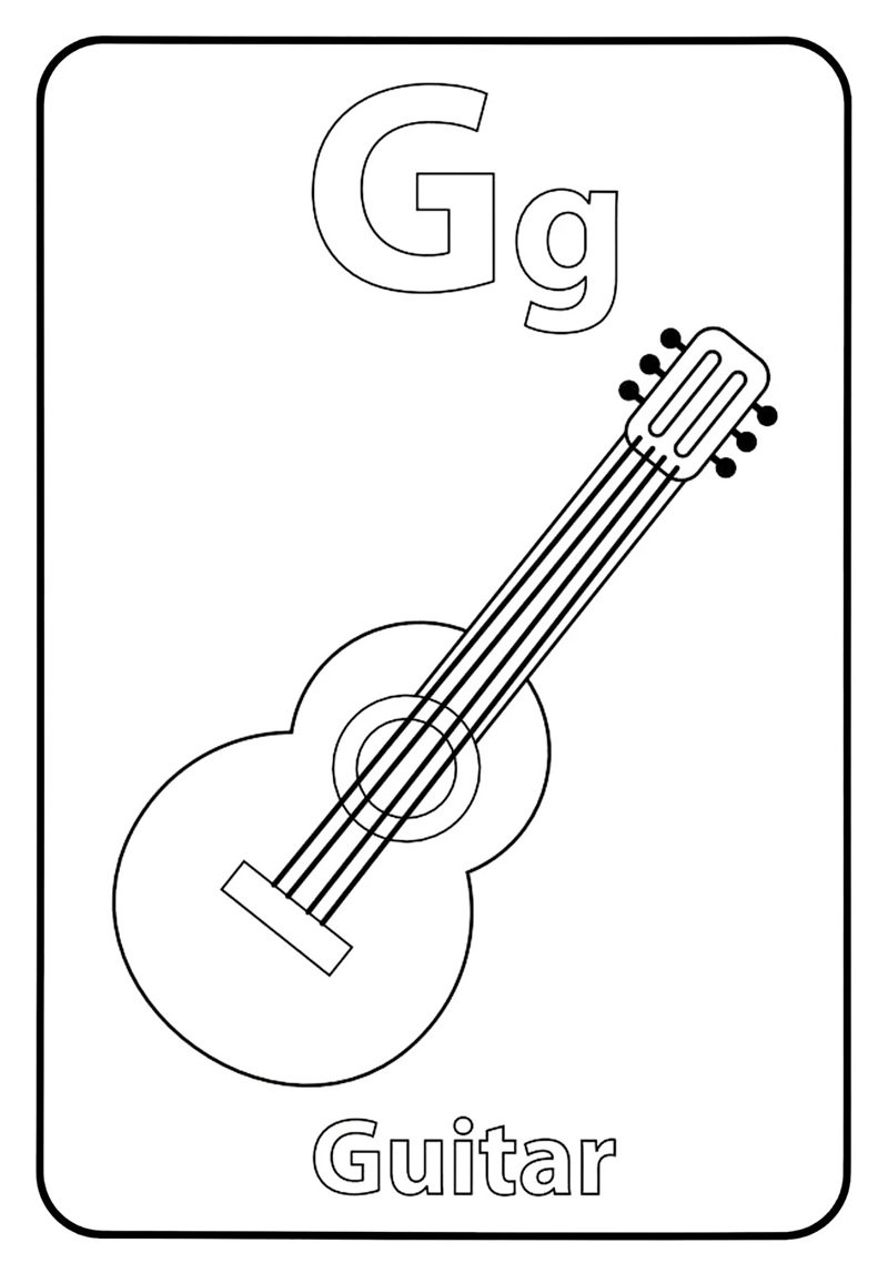 tô màu chữ cái 18