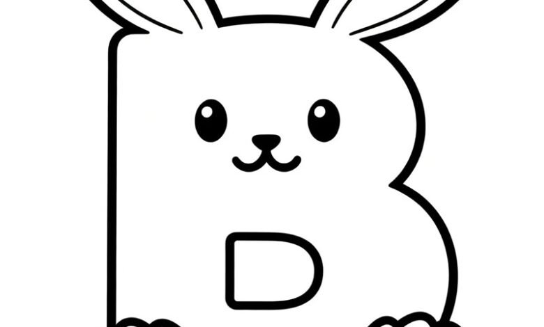 tô màu chữ cái 32