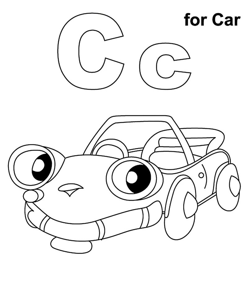 tô màu chữ cái 33