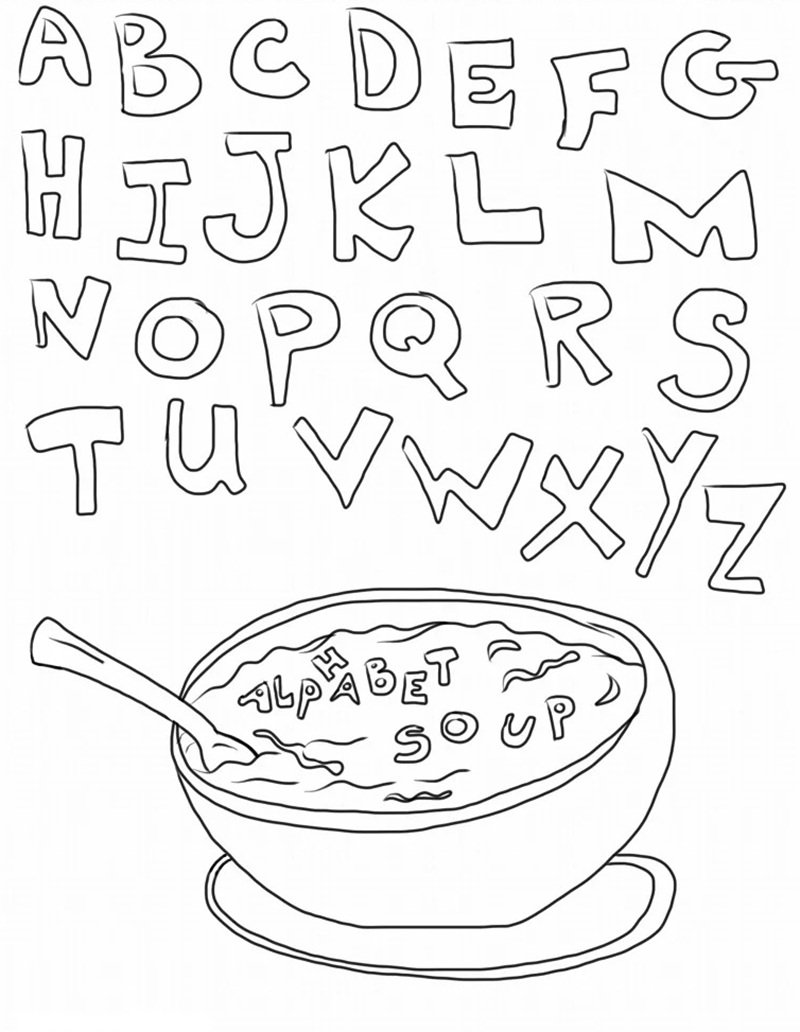 tô màu chữ cái 4