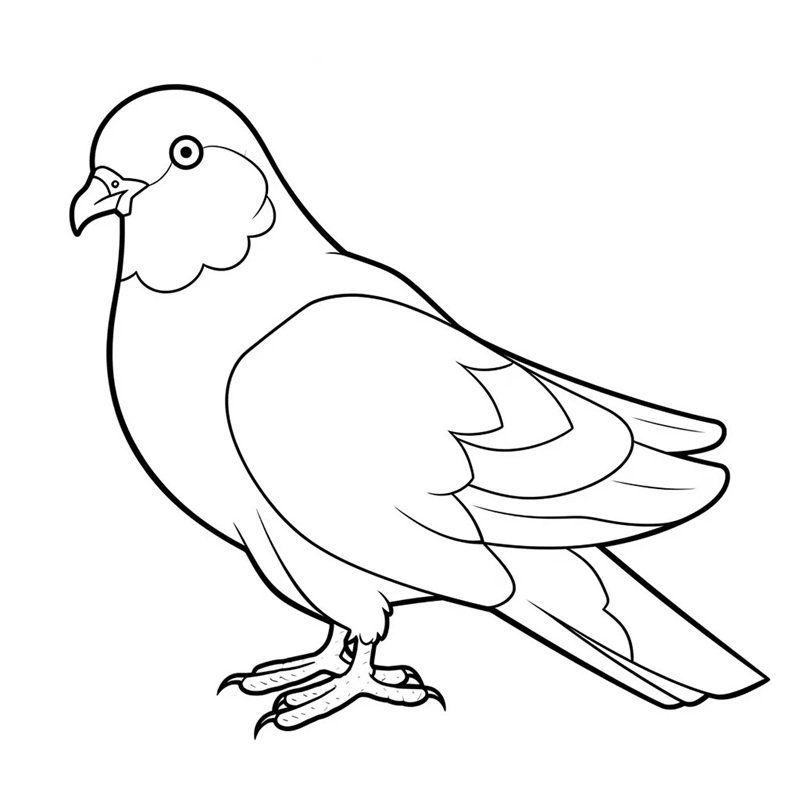 tô màu con chim 37