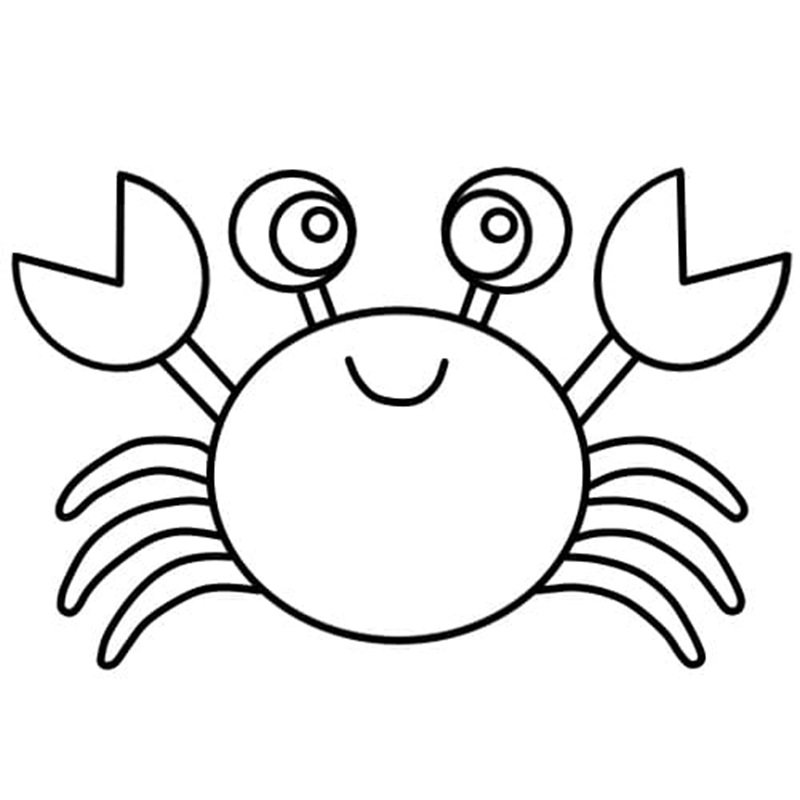 tô màu con cua 12
