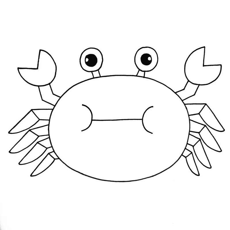 tô màu con cua 23