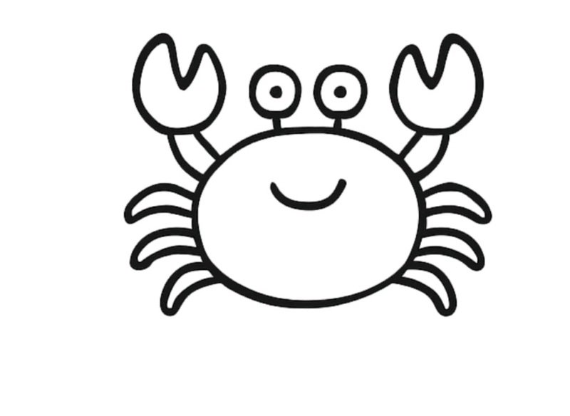 tô màu con cua 33