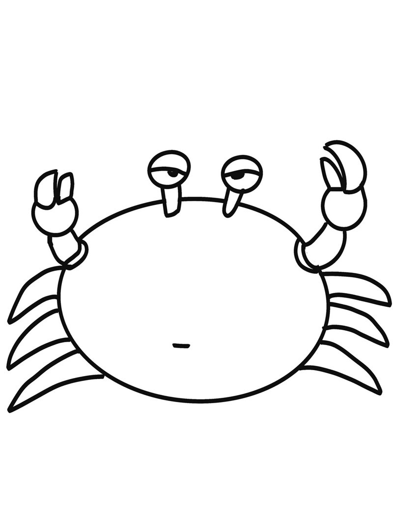 tô màu con cua 37