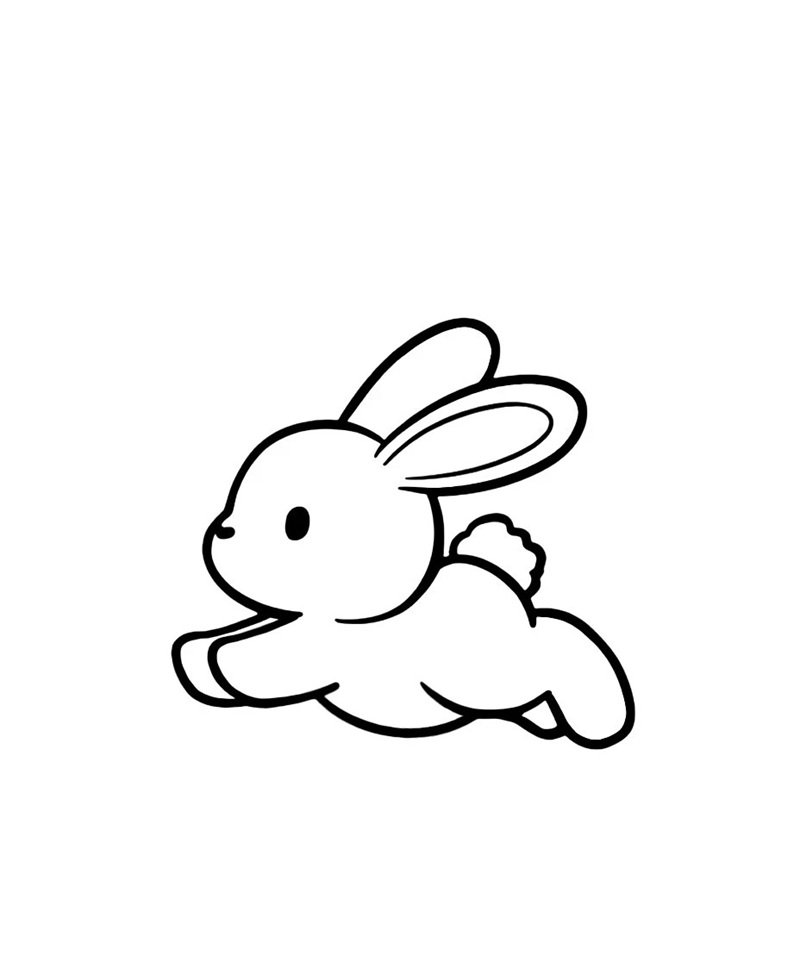 tô màu con thỏ 23