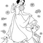 tô màu công chúa bạch tuyết 28
