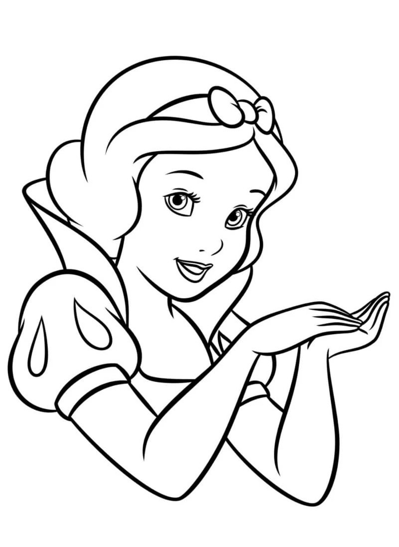 tô màu công chúa bạch tuyết 30