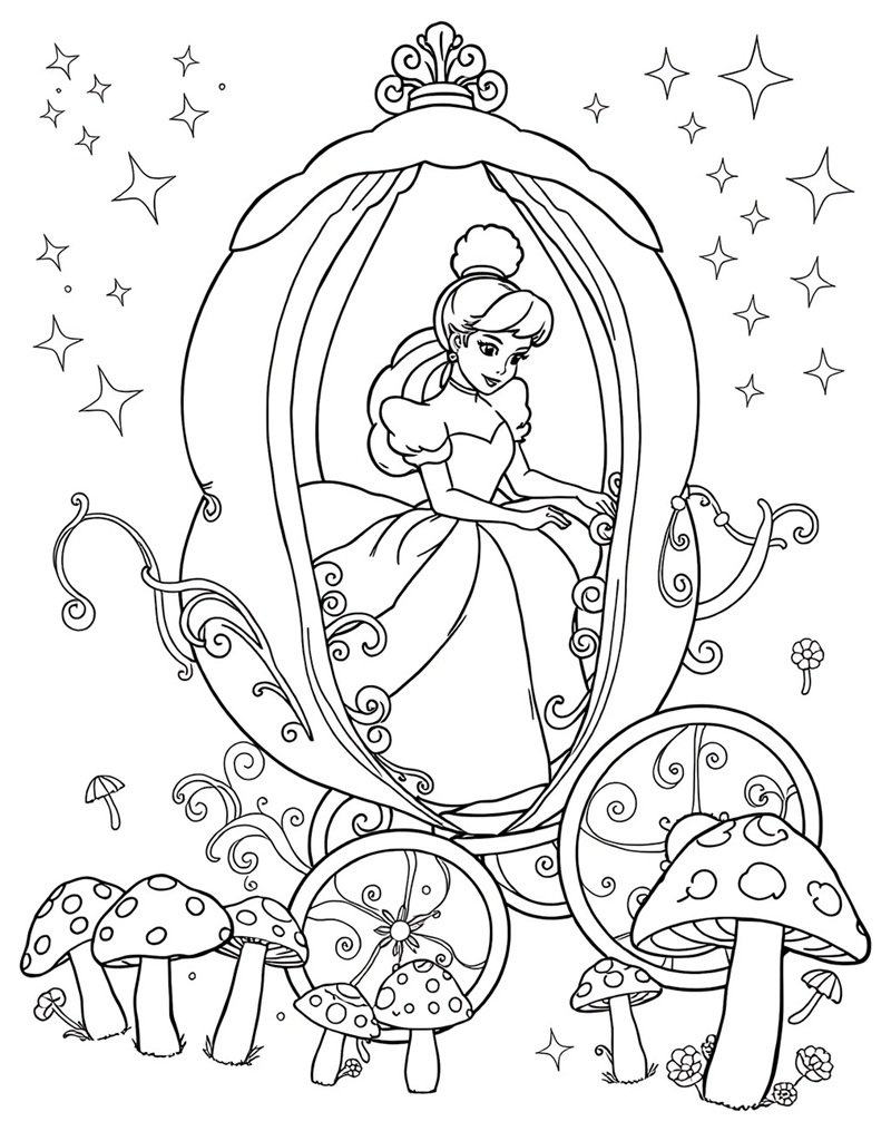 tô màu công chúa bạch tuyết 34