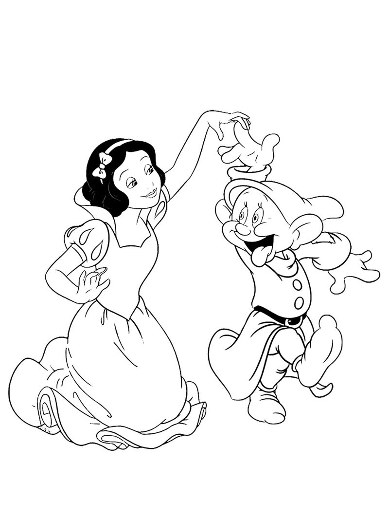 tô màu công chúa bạch tuyết 36