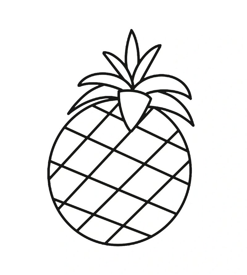 tô màu đồ ăn mini phù hợp cho bé mới học vẽ