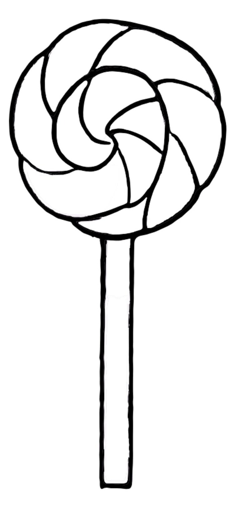 ảnh tô màu đồ ăn mini đơn giản cho bé