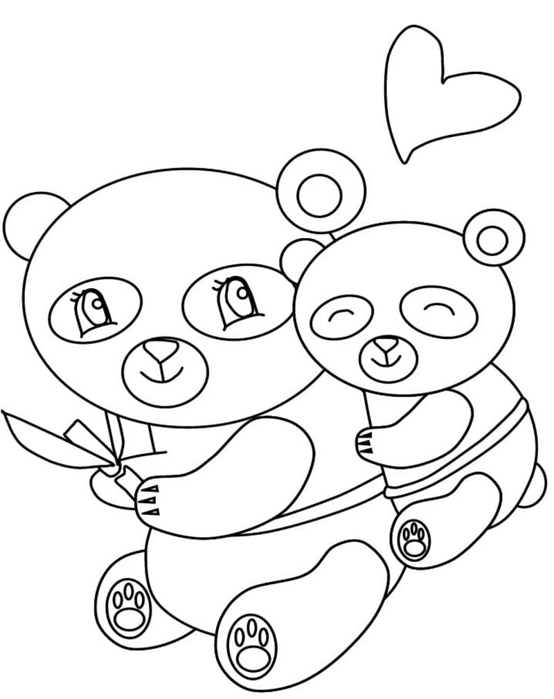 tô màu gấu trúc 25