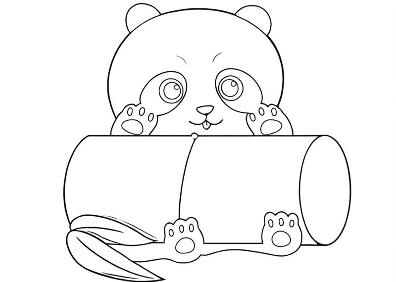 tô màu gấu trúc 37