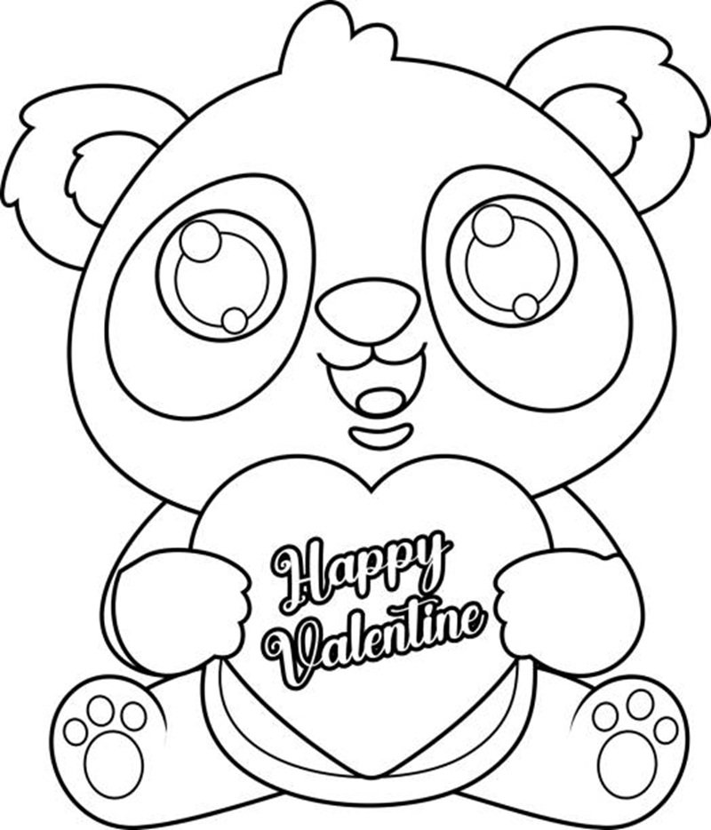 tô màu gấu trúc 9