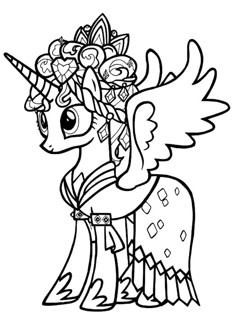 tô màu kỳ lân 12