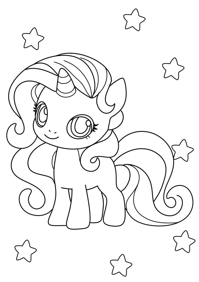 tô màu kỳ lân 20