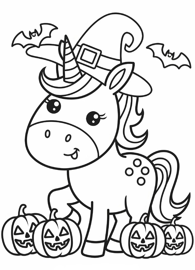 tô màu kỳ lân 29