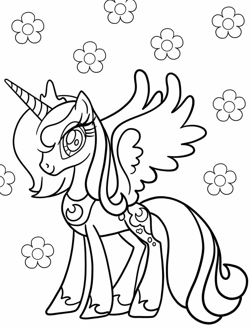 tô màu kỳ lân 36