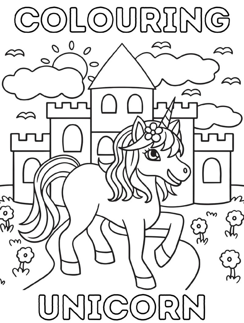 tô màu kỳ lân 37