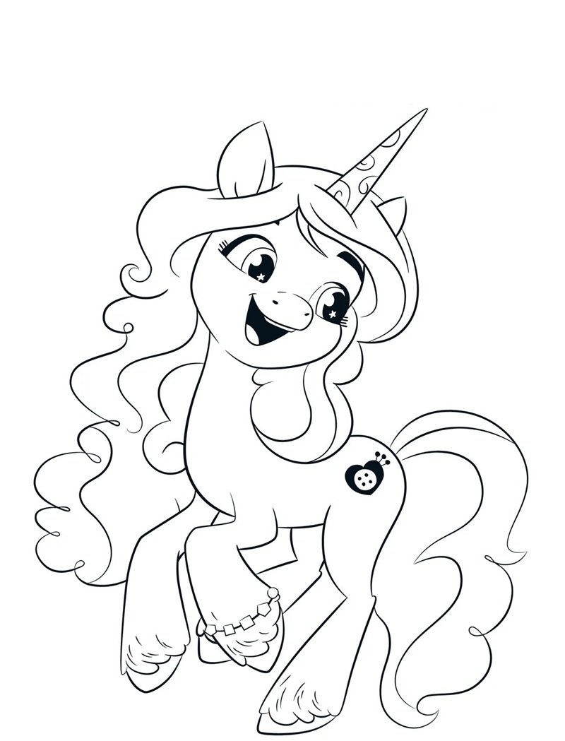 tô màu kỳ lân 5