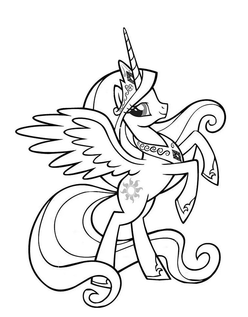 tô màu kỳ lân 6