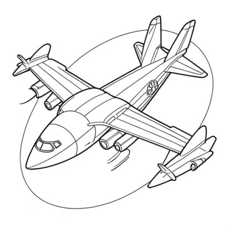 chiến đấu cơ hiện đại tô màu máy bay chiến đấu