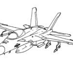 tô màu máy bay chiến đấu 24