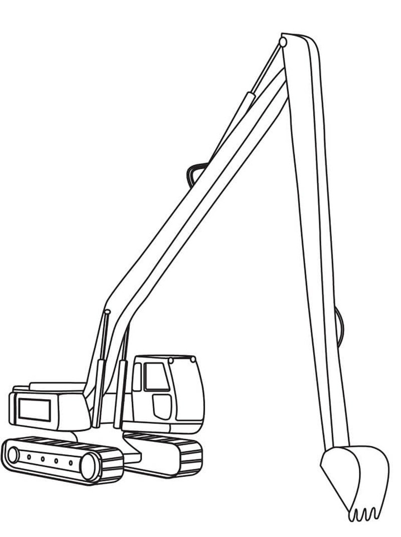 tô màu máy xúc 17