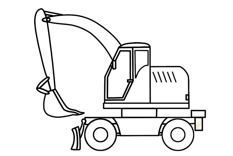 tô màu máy xúc 29