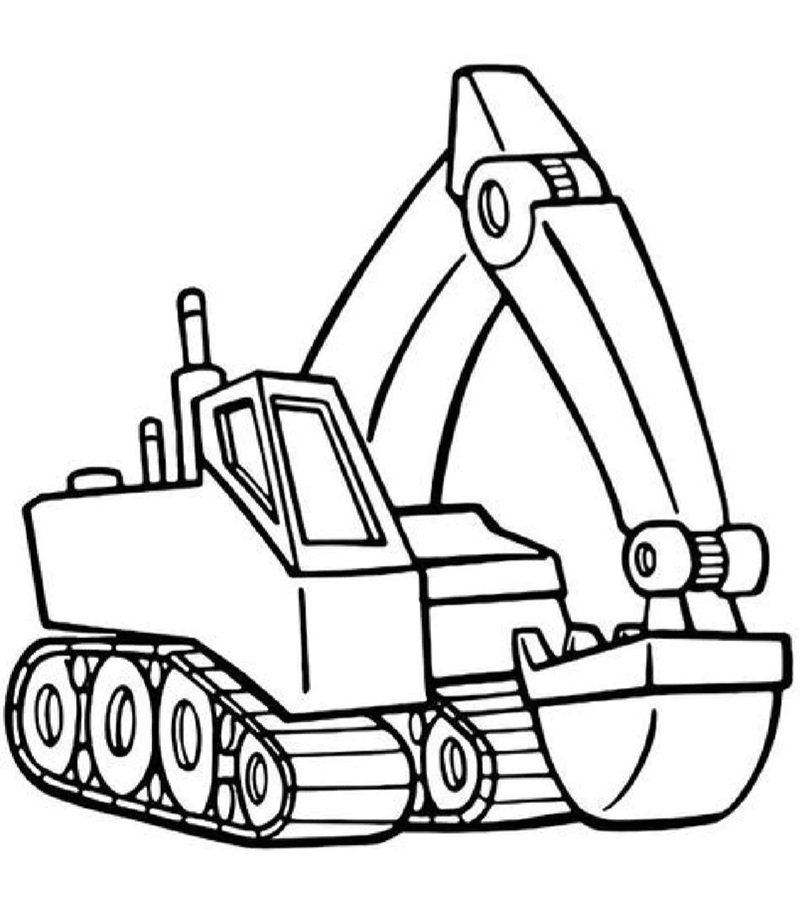 tô màu máy xúc 40
