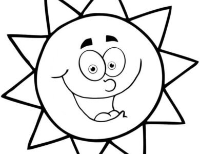 tô màu ông mặt trời 27