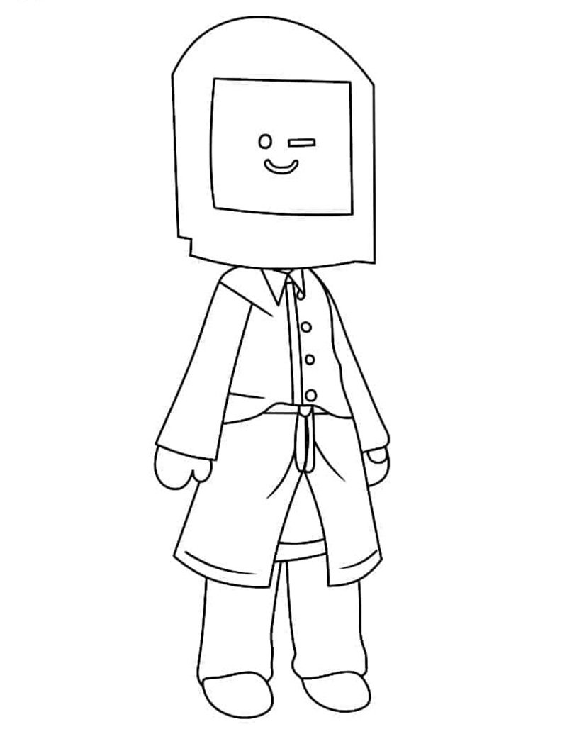 tô màu skibidi toilet 35