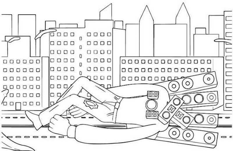 tô màu skibidi toilet 4