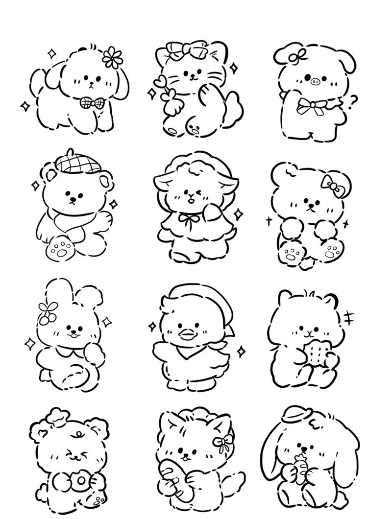 hoạt động tô màu vui tô màu sticker