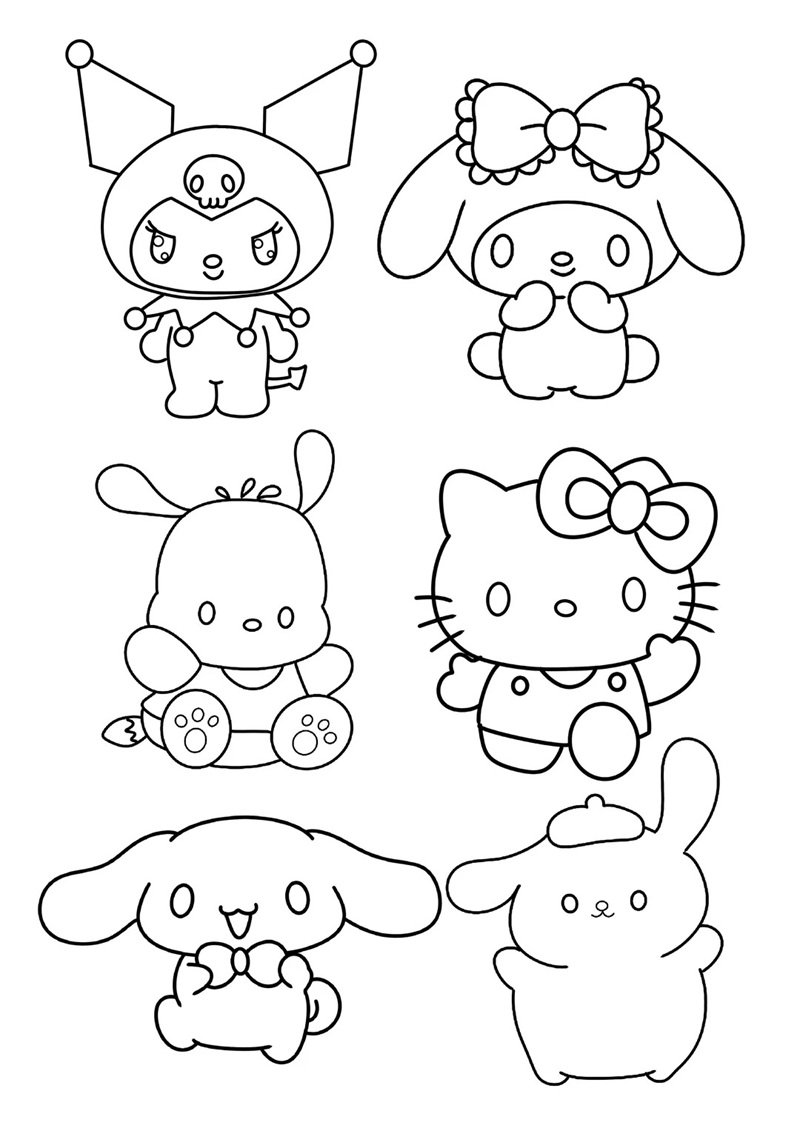 tranh tô màu sticker sáng tạo vui nhộn