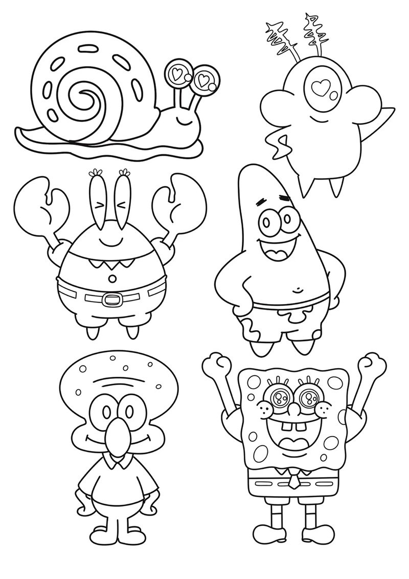 ý tưởng sticker dễ vẽ tô màu sticker