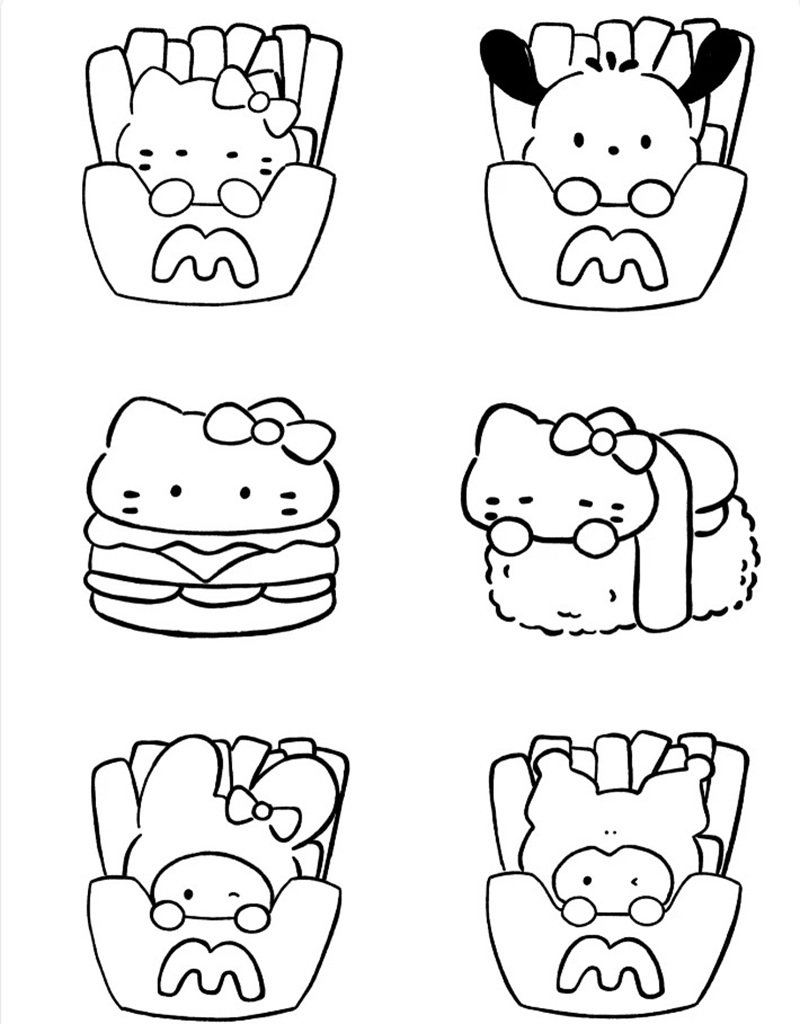 ý tưởng sáng tạo tô màu sticker