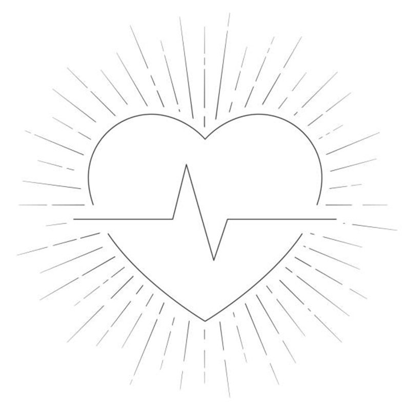 Bộ tranh trái tim tô màu nét đẹp