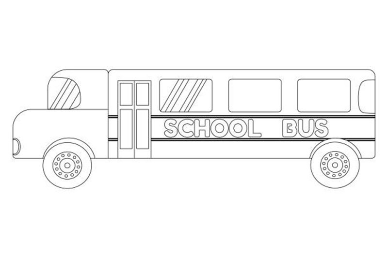 tô màu xe buýt 12