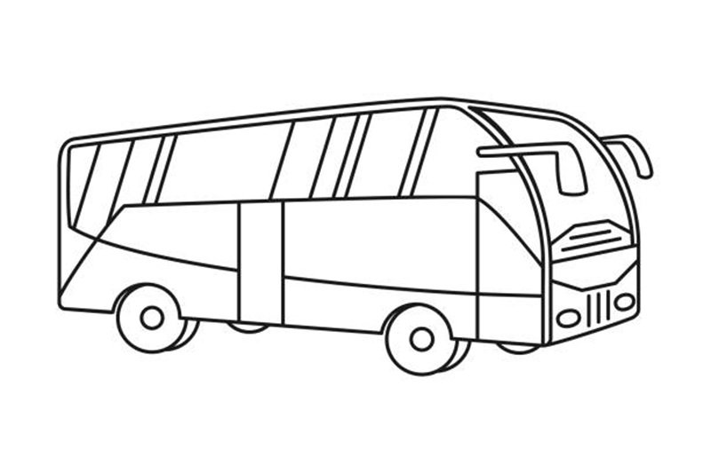 tô màu xe buýt 5