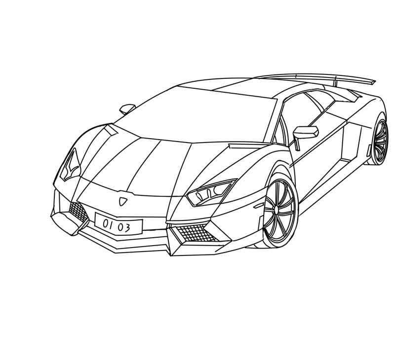 tô màu xe đua 2