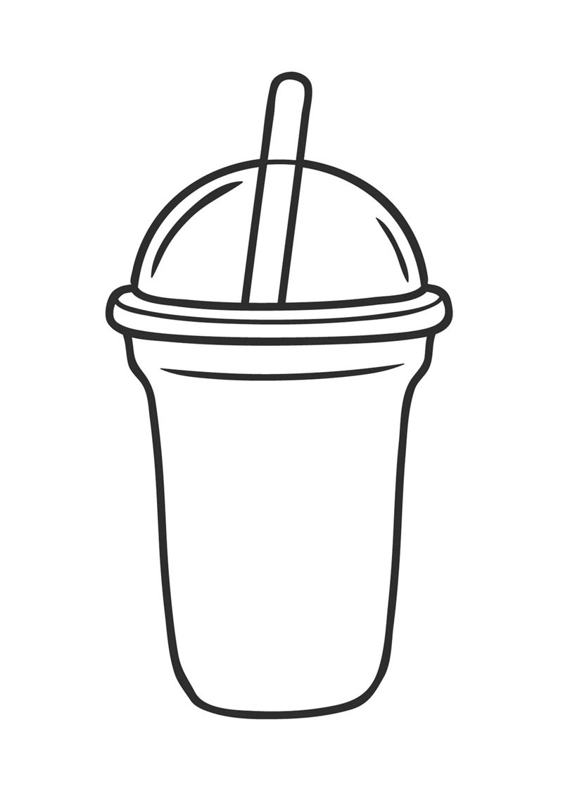 tranh tô màu cái cốc 2