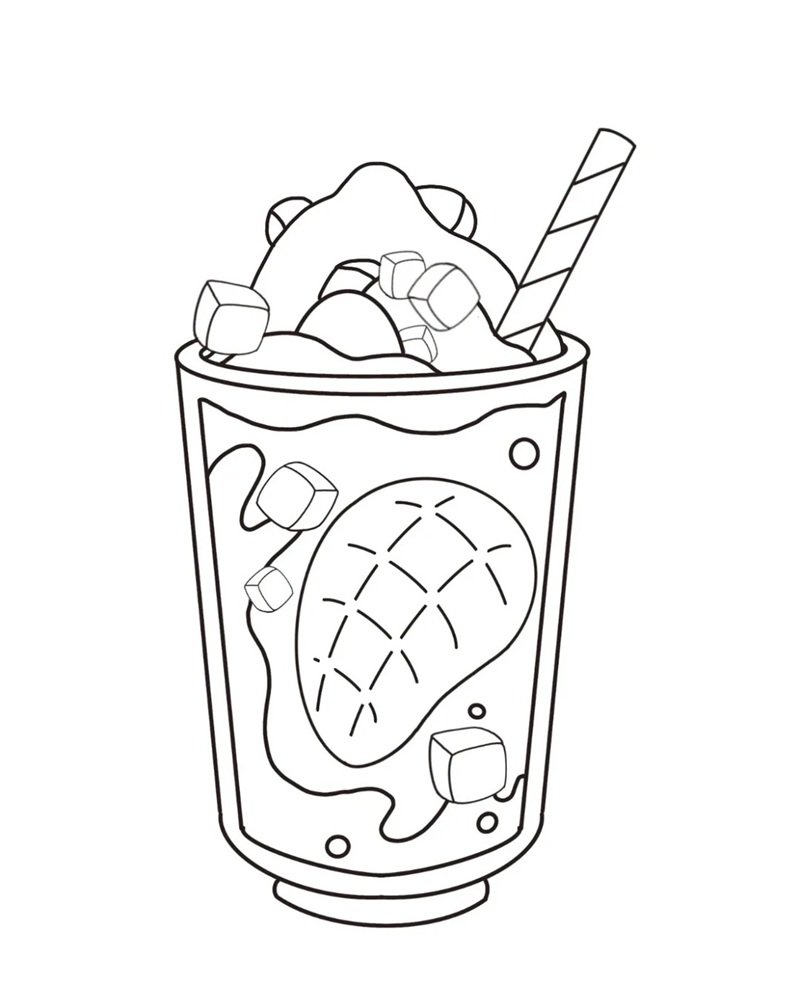 tranh tô màu cái cốc 20