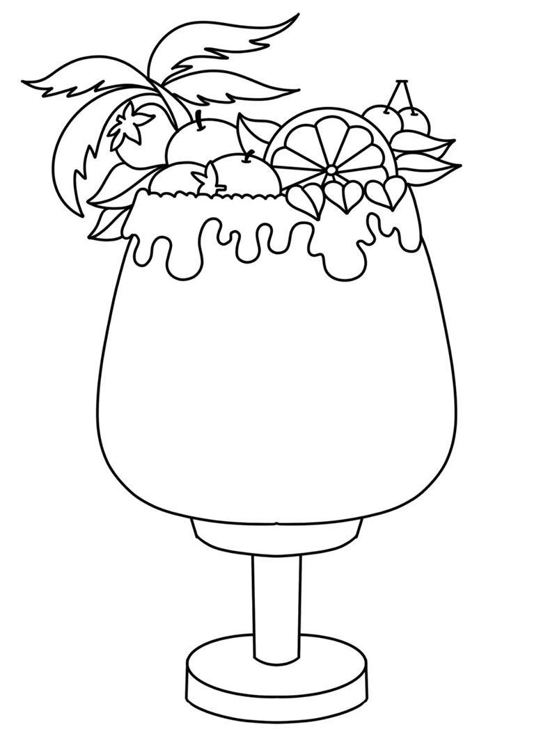 tranh tô màu cái cốc 22