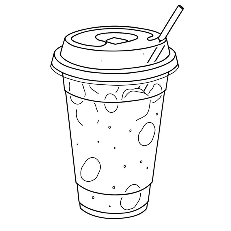 tranh tô màu cái cốc 24