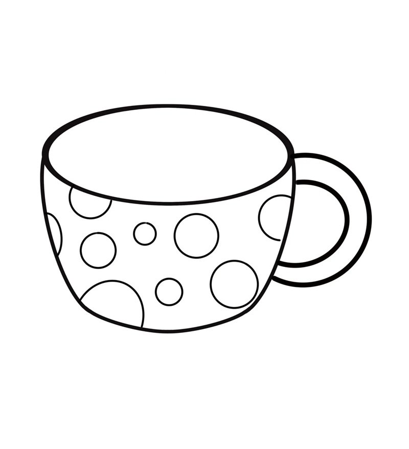 tranh tô màu cái cốc 39